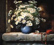 Jean Francois Millet The Bouquet of Daises oil painting reproduction